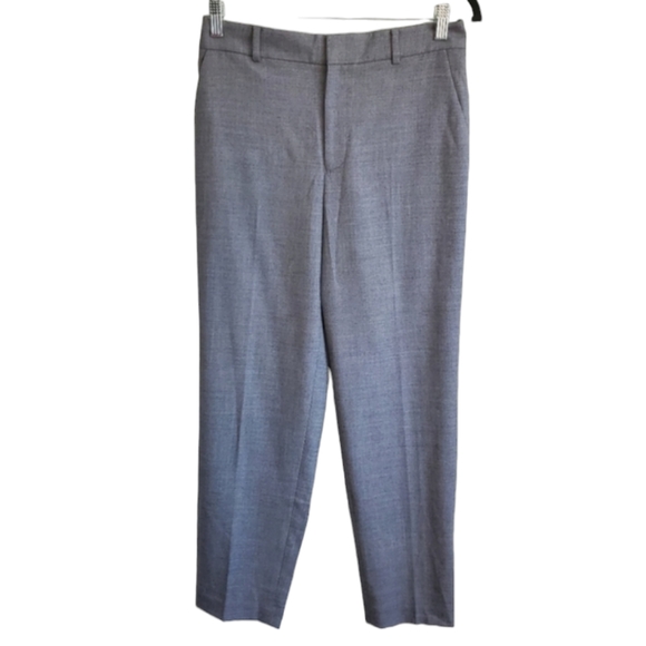 CLUB Monaco Grey Betia Straight Leg Pants Size 4 like new. Worn few times - Picture 2 of 7